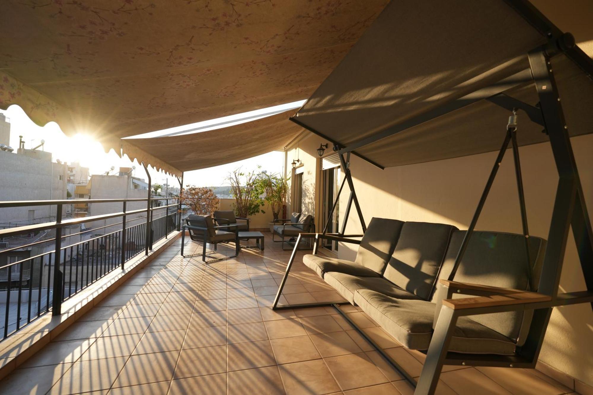 דירות Modern Athenian Penthouse מראה חיצוני תמונה